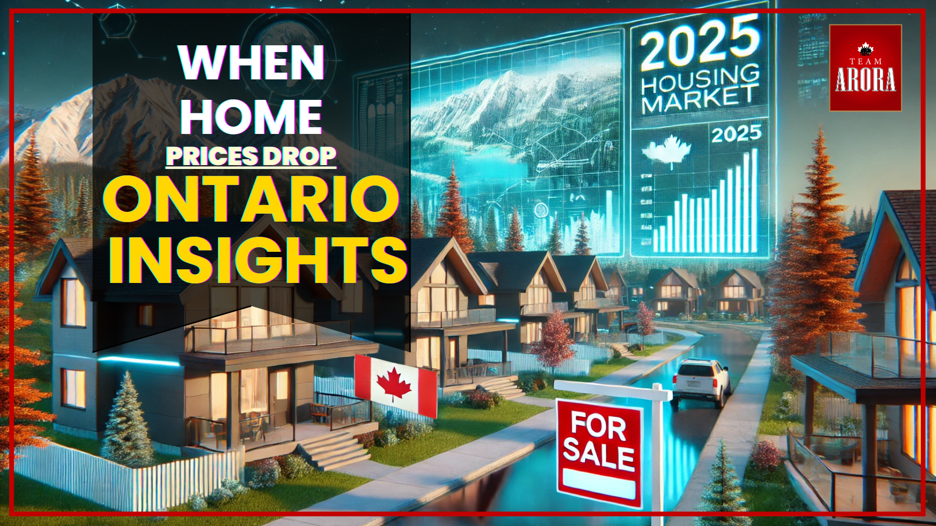 Housing Market Predictions For 2025, When Can We Expect Home Prices to Drop in Ontario?