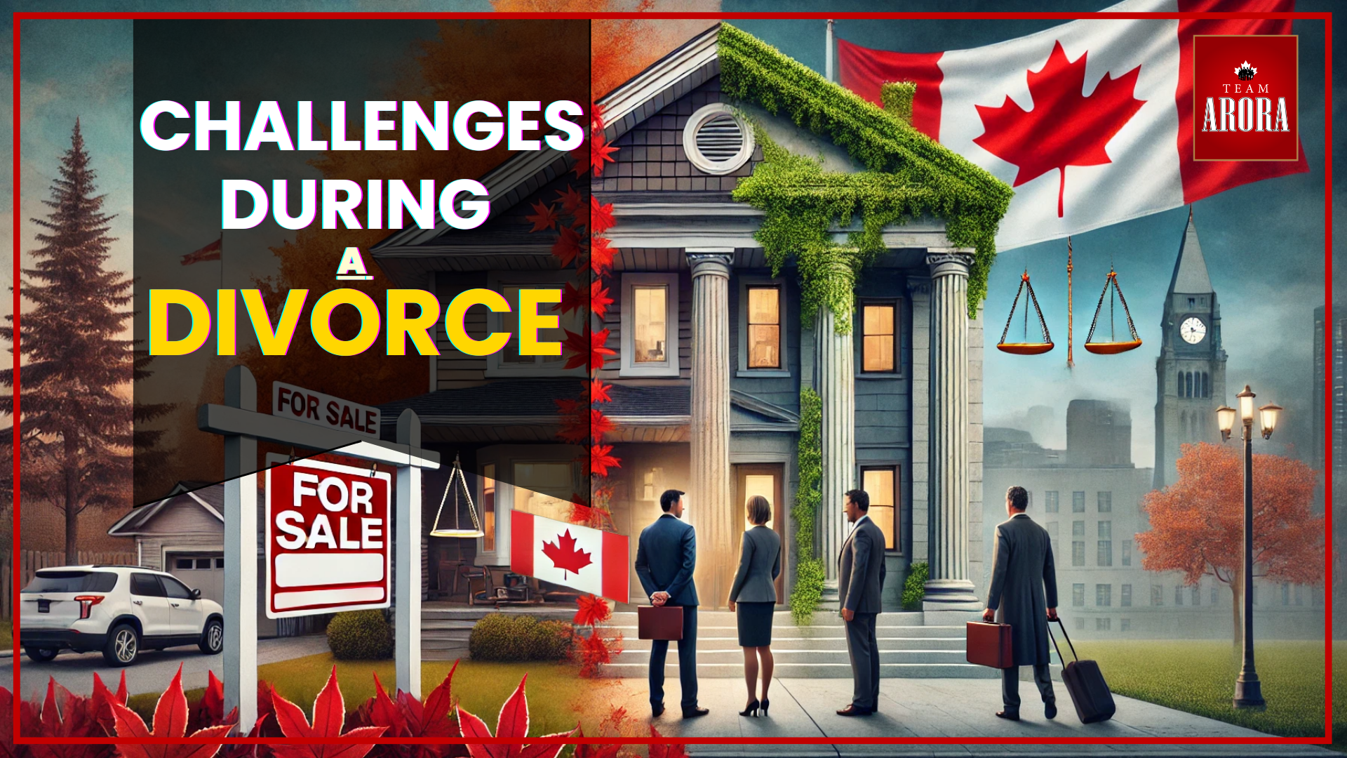 Real Estate Challenges During a Divorce in Ontario: Legal Advice and Practical Guidance